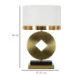 LAMPA STOŁOWA COIN Ø 30x53 cm